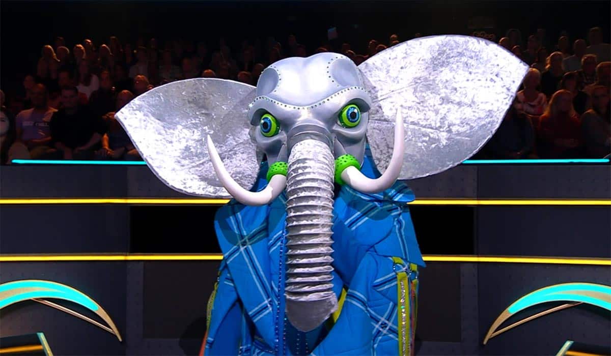 De olifant in de halve finale van The Masked Singer 2022